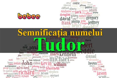 tudor semnificatia numelui|Tudor .